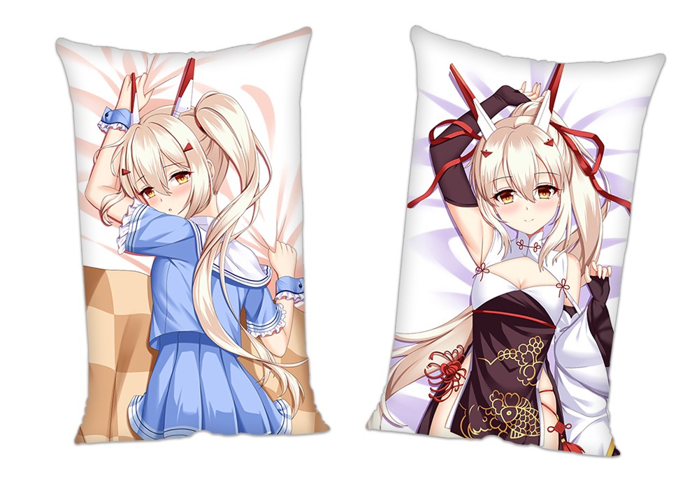 Azur Lane Ayanami Anime 2Way Tricot Air Pillow With a Hole 35x55cm(13.7in x 21.6in)