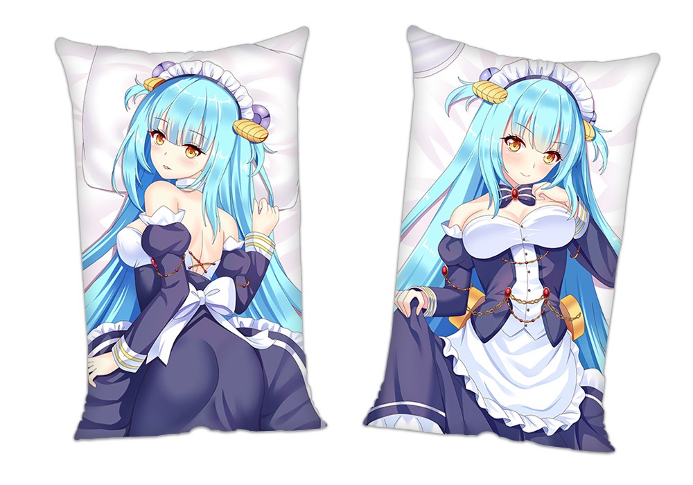 Azur Lane HMS Neptune Anime 2Way Tricot Air Pillow With a Hole 35x55cm(13.7in x 21.6in)