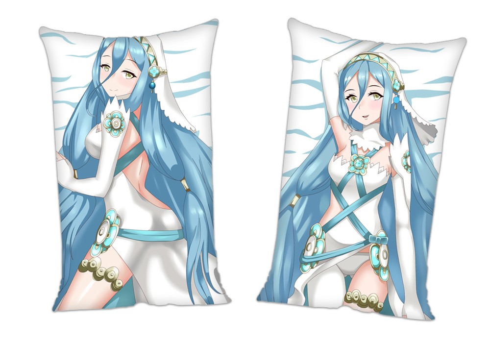 Fire Emblem Aqua Anime 2Way Tricot Air Pillow With a Hole 35x55cm(13.7in x 21.6in)