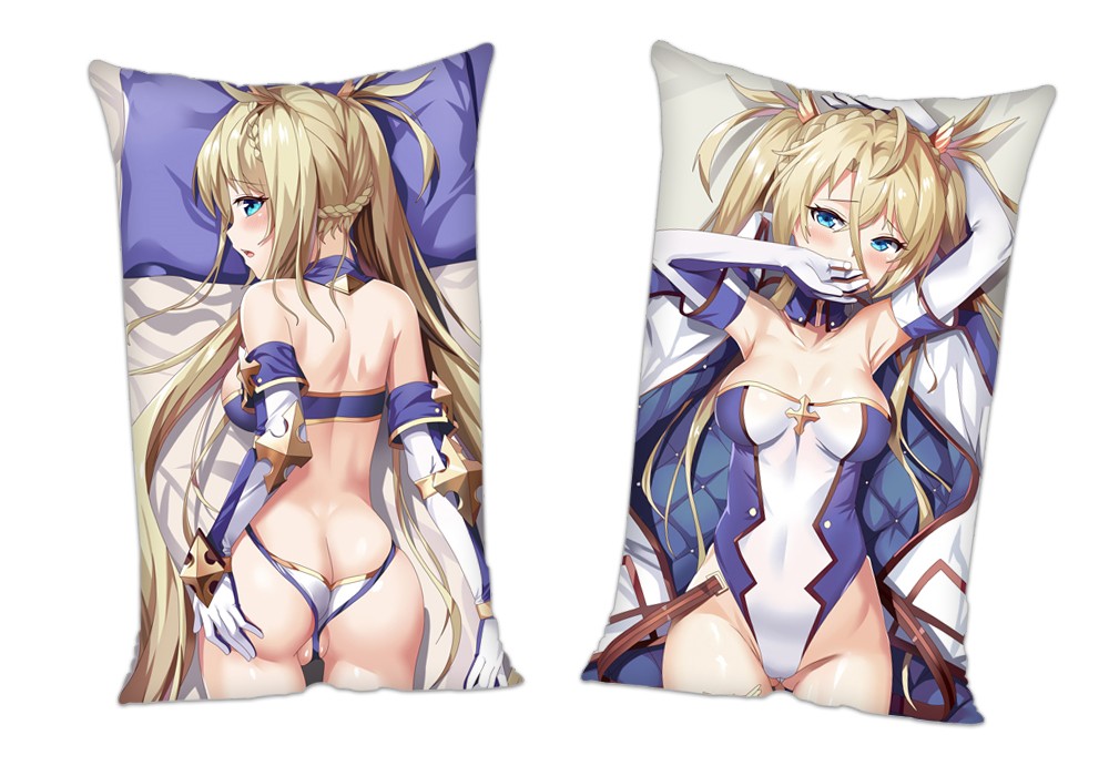 Fate Grand Order Bradamante Anime 2 Way Tricot Air Pillow With a Hole 35x55cm(13.7in x 21.6in)