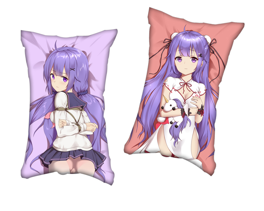 Azur Lane Unicorn Anime 2 Way Tricot Air Pillow With a Hole 35x55cm(13.7in x 21.6in)
