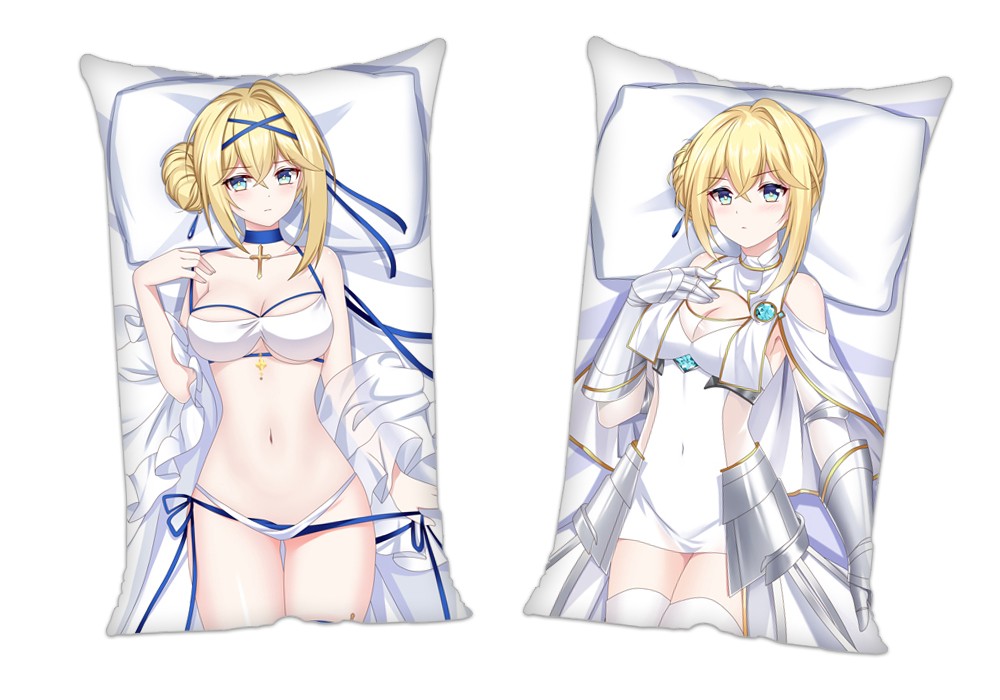 Azur Lane Jeanne d Arc Anime 2Way Tricot Air Pillow With a Hole 35x55cm(13.7in x 21.6in)