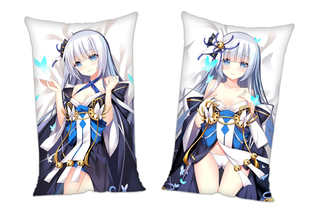 Date A Live Tobiichi Origami Anime 2Way Tricot Air Pillow With a Hole 35x55cm(13.7in x 21.6in)