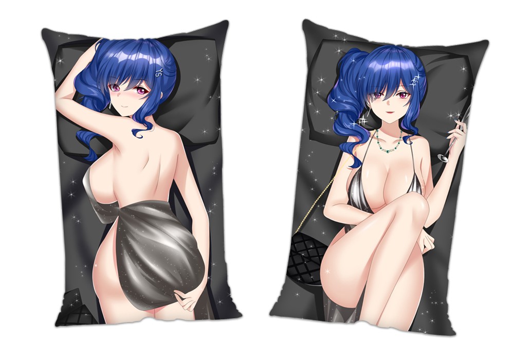 Azur Lane USS St Louis Anime 2Way Tricot Air Pillow With a Hole 35x55cm(13.7in x 21.6in)