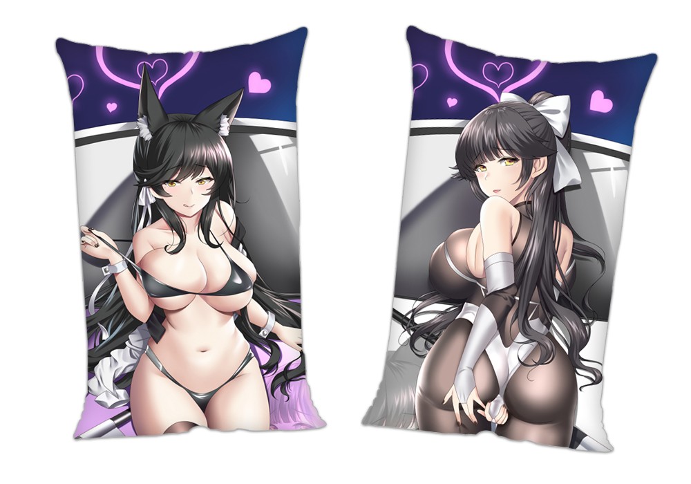 Azur Lane Atago Takao Anime 2 Way Tricot Air Pillow With a Hole 35x55cm(13.7in x 21.6in)