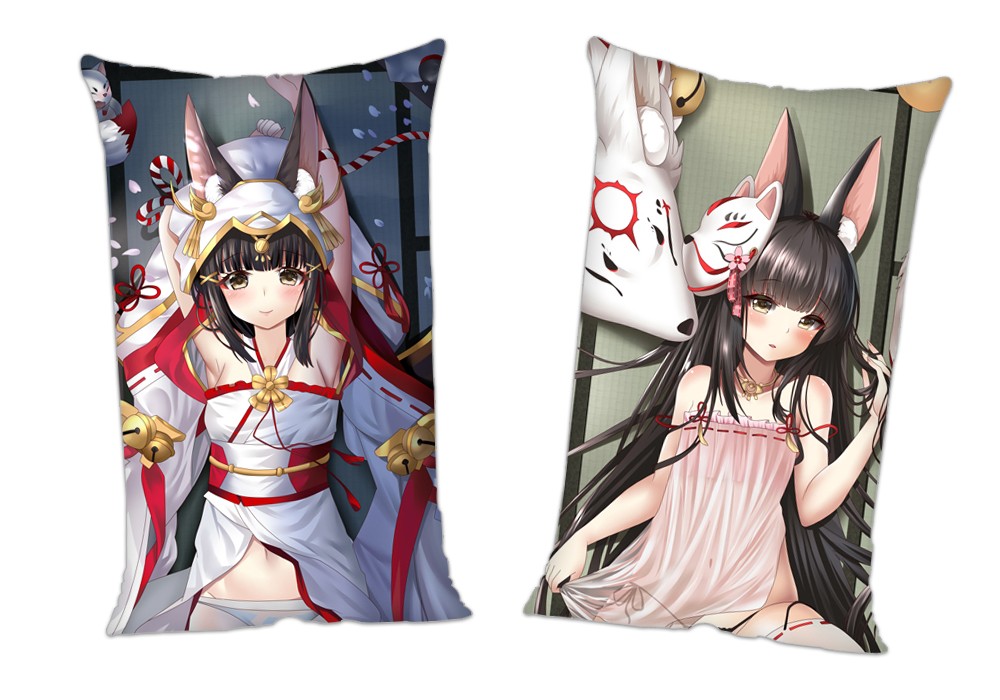 Azur Lane Nagato Anime 2Way Tricot Air Pillow With a Hole 35x55cm(13.7in x 21.6in)
