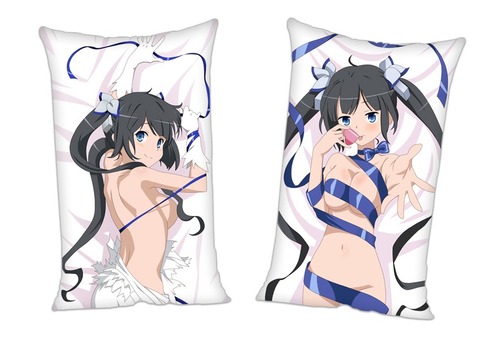 Is It Wrong to Try to Pick Up Girls in a Dungeon Hestia Anime 2Way Tricot Air Pillow With a Hole 35x55cm(13.7in x 21.6in)