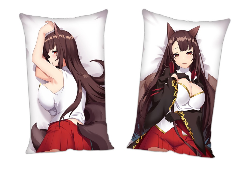 Azur Lane Akagi Anime 2Way Tricot Air Pillow With a Hole 35x55cm(13.7in x 21.6in)