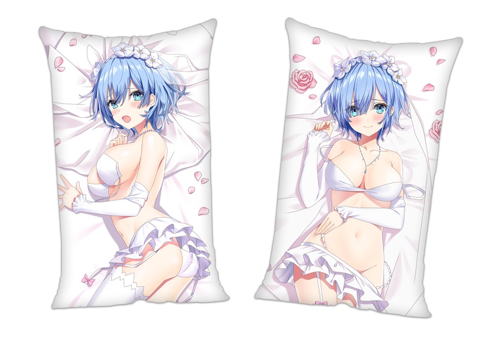 ReZero Rem Anime 2Way Tricot Air Pillow With a Hole 35x55cm(13.7in x 21.6in)