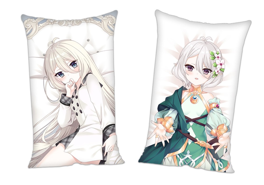 Princess Connect ReDive Kokkoro Anime 2Way Tricot Air Pillow With a Hole 35x55cm(13.7in x 21.6in)