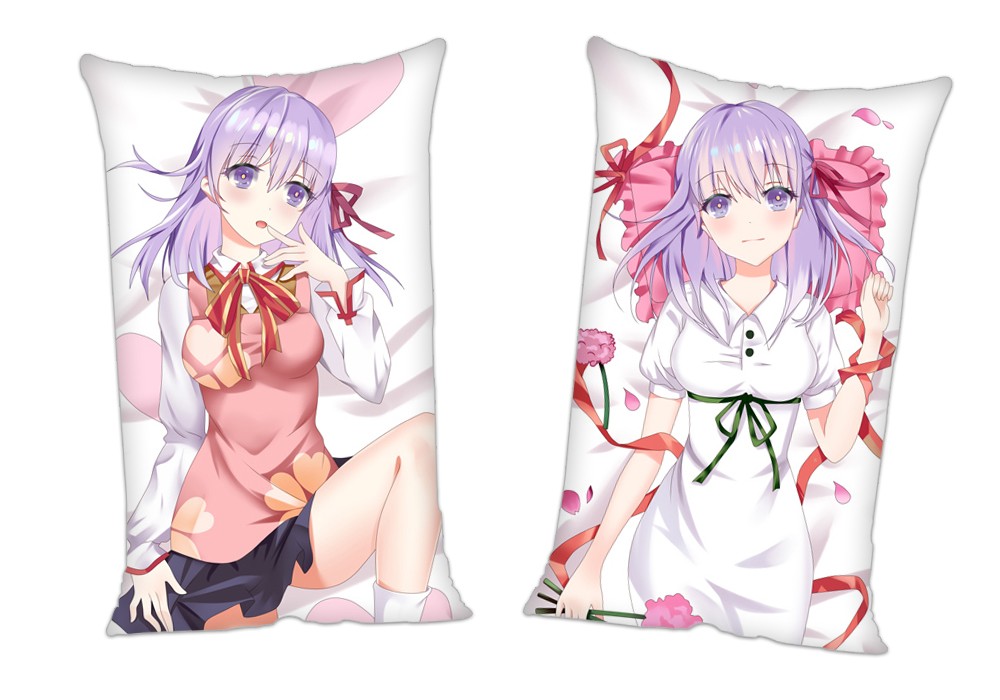 Fatestay night Sakura Matou Anime 2Way Tricot Air Pillow With a Hole 35x55cm(13.7in x 21.6in)