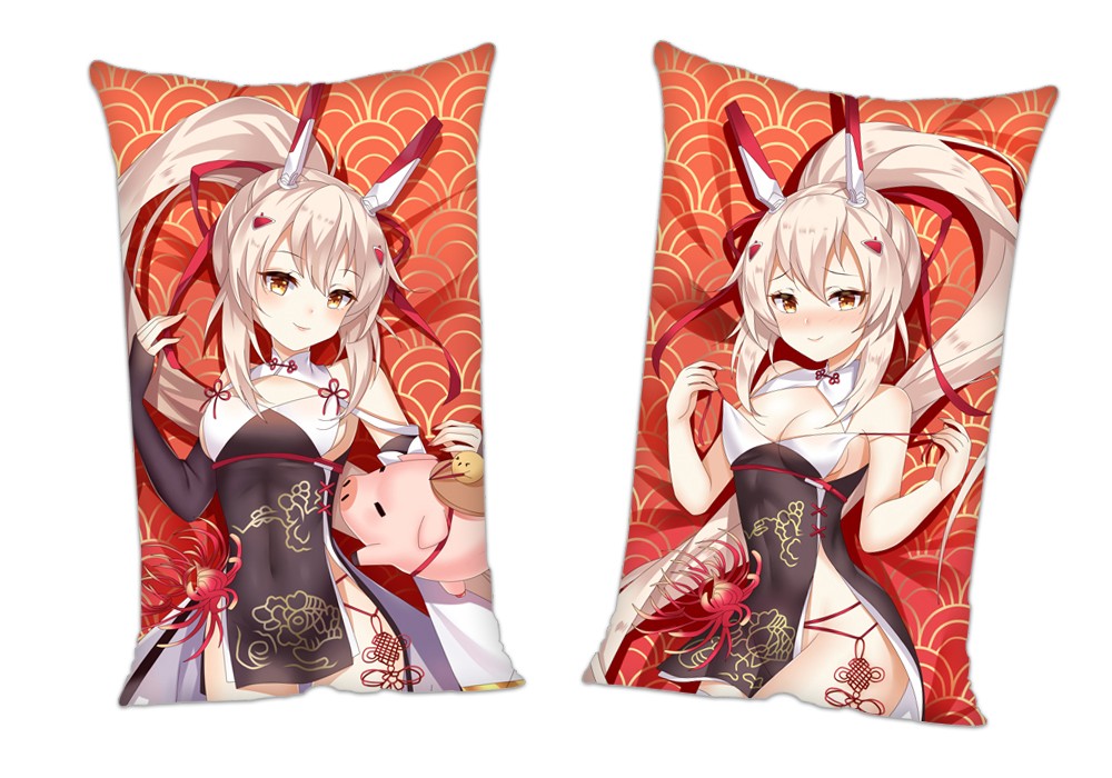 Azur Lane Ayanami Anime 2Way Tricot Air Pillow With a Hole 35x55cm(13.7in x 21.6in)