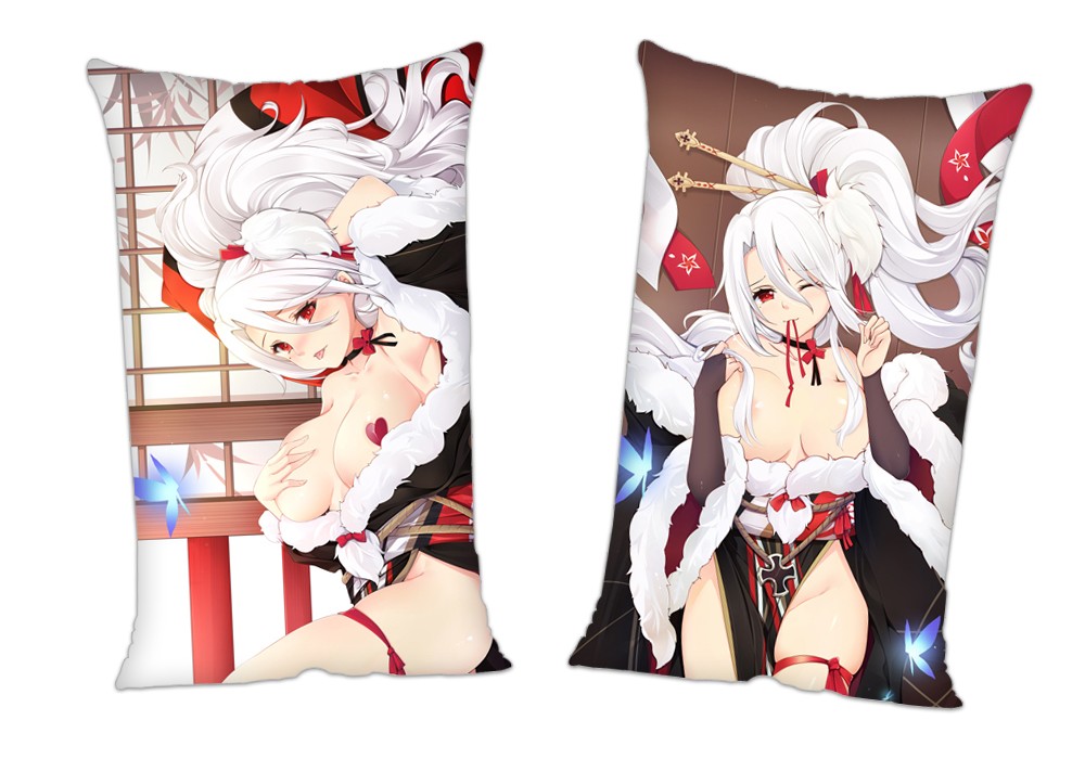Azur Lane KMS Prinz Heinrich Anime 2Way Tricot Air Pillow With a Hole 35x55cm(13.7in x 21.6in)