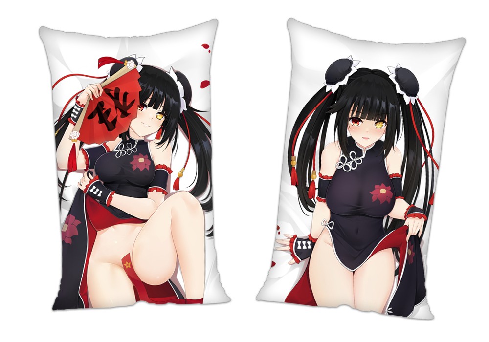 Date A Live Tokisaki Kurumi Nightmare Anime 2Way Tricot Air Pillow With a Hole 35x55cm(13.7in x 21.6in)
