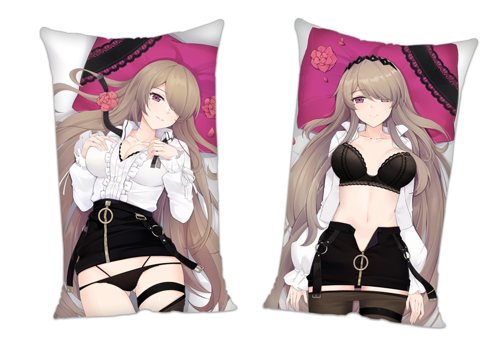 Honkai Impact 3rd Rita Rossweisse Anime 2Way Tricot Air Pillow With a Hole 35x55cm(13.7in x 21.6in)