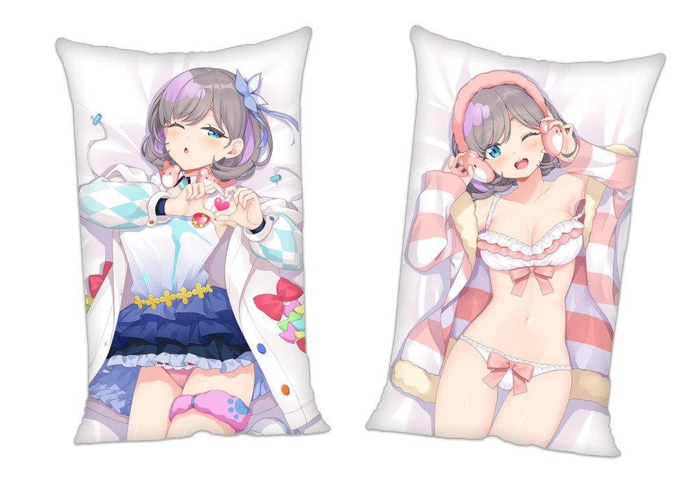 LoveLiveSuperstar Tang Keke Anime 2Way Tricot Air Pillow With a Hole 35x55cm(13.7in x 21.6in)