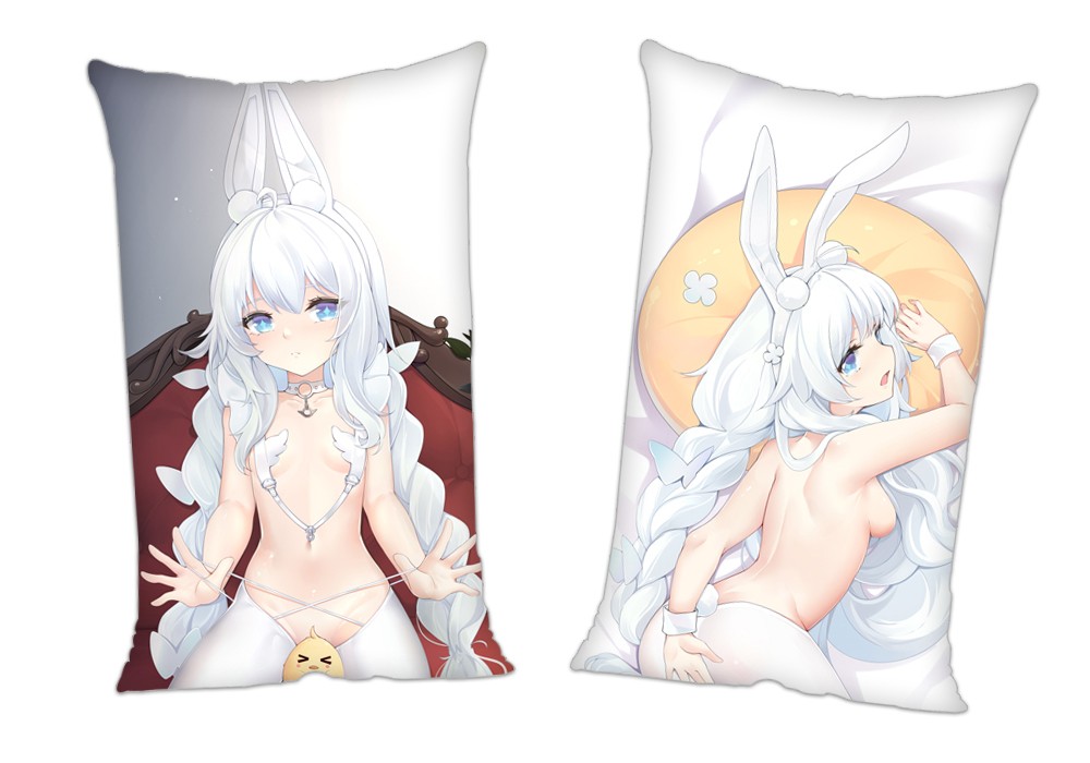 Azur Lane MNF Le Malin Anime 2Way Tricot Air Pillow With a Hole 35x55cm(13.7in x 21.6in)