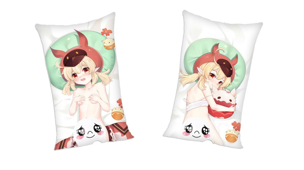 Genshin Impact Klee Anime 2Way Tricot Air Pillow With a Hole 35x55cm(13.7in x 21.6in)