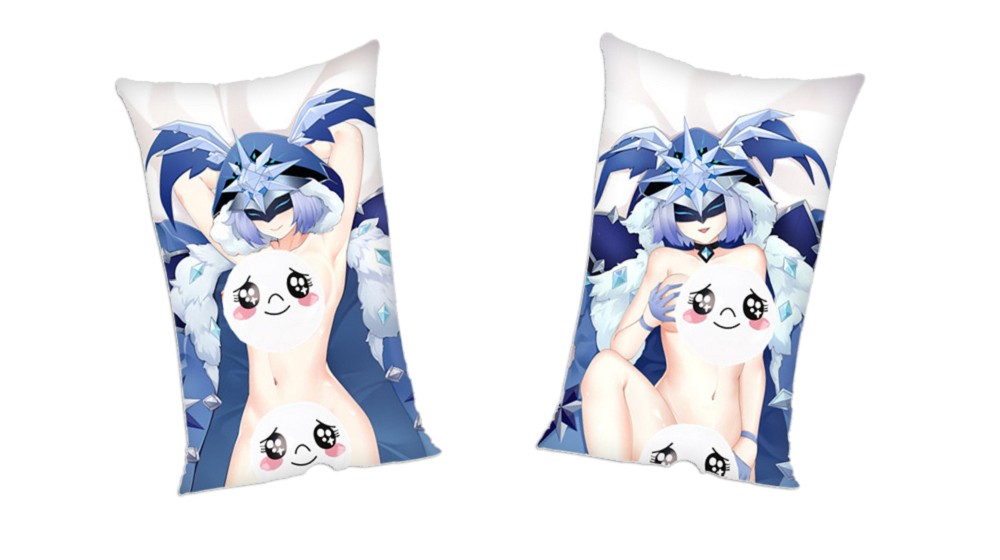 Genshin Impact Fatui Cryo Cicin Mage Anime 2Way Tricot Air Pillow With a Hole 35x55cm(13.7in x 21.6in)