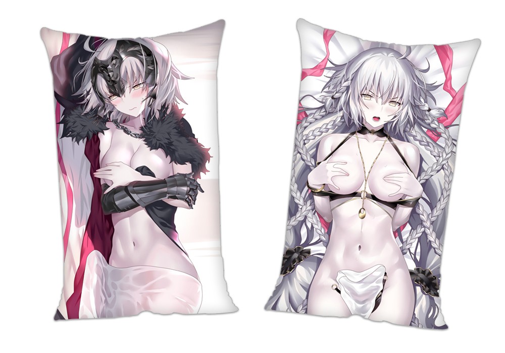 FateGrand Order FGO Jeanne d Arc Alter Anime 2Way Tricot Air Pillow With a Hole 35x55cm(13.7in x 21.6in)