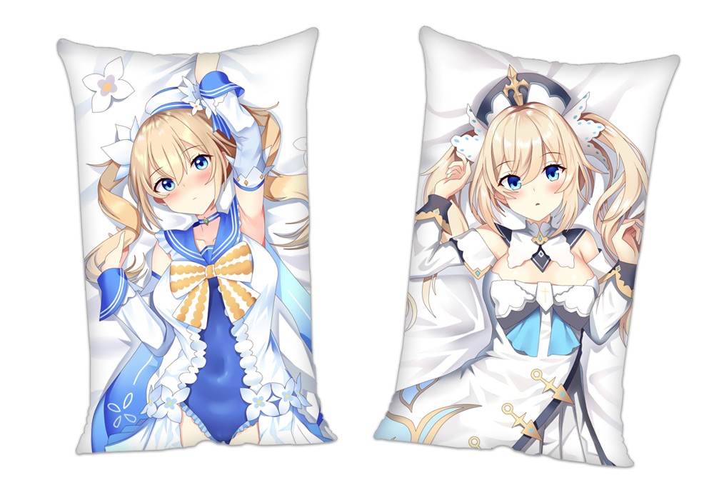 Genshin Impact Barbara Anime 2Way Tricot Air Pillow With a Hole 35x55cm(13.7in x 21.6in)