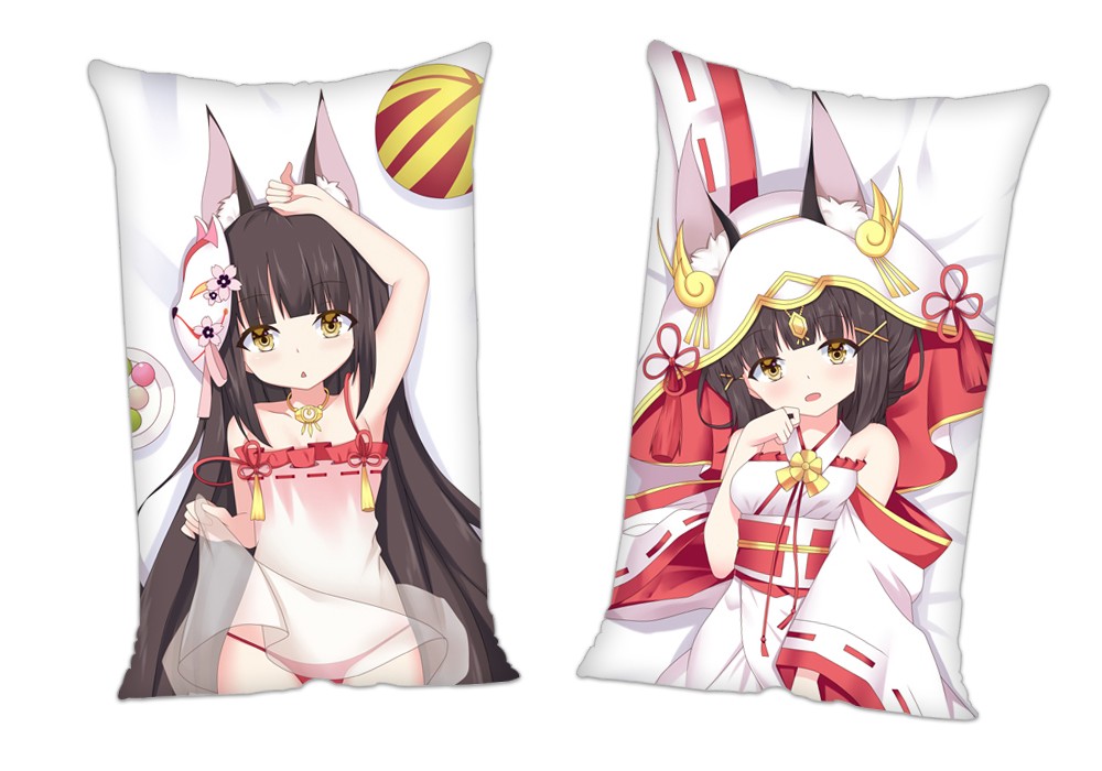 Azur Lane Nagato Anime 2Way Tricot Air Pillow With a Hole 35x55cm(13.7in x 21.6in)