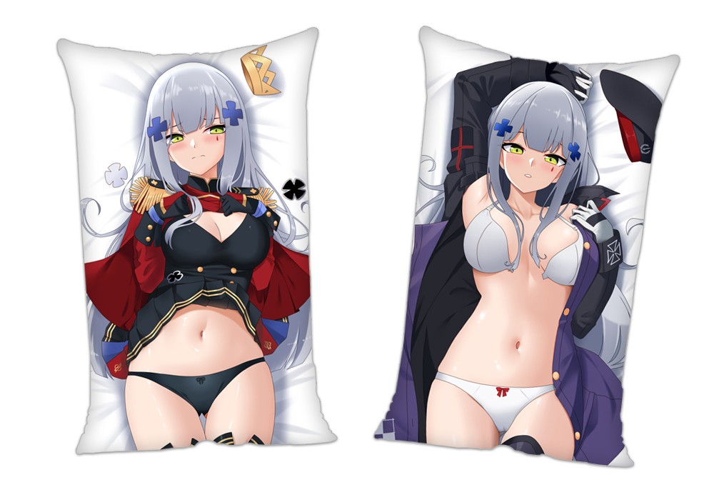 Girls Frontline HK416 Anime 2Way Tricot Air Pillow With a Hole 35x55cm(13.7in x 21.6in)