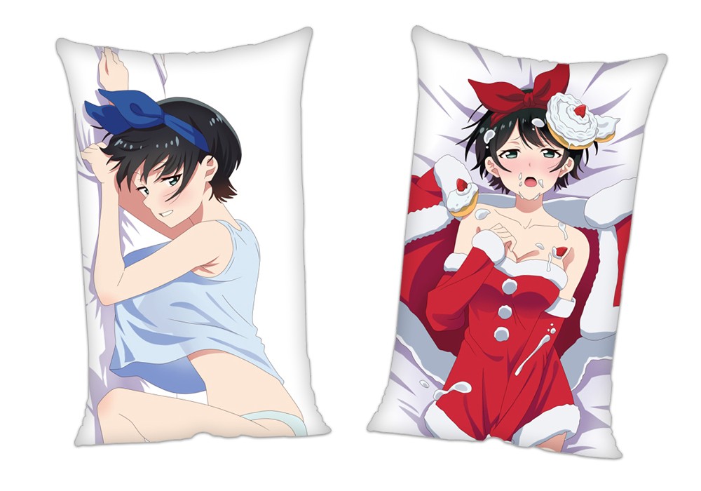 Kanojo Okarishimasu Sarashina Ruka Anime 2Way Tricot Air Pillow With a Hole 35x55cm(13.7in x 21.6in)