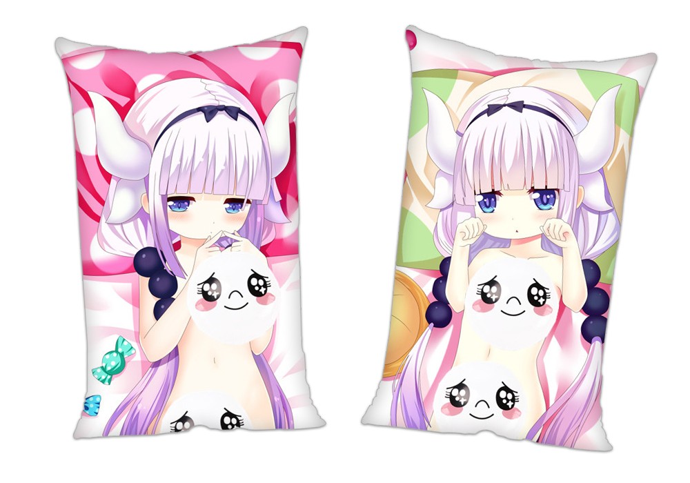 Miss Kobayashi s Dragon Maid Kanna Kamui Anime 2Way Tricot Air Pillow With a Hole 35x55cm(13.7in x 21.6in)