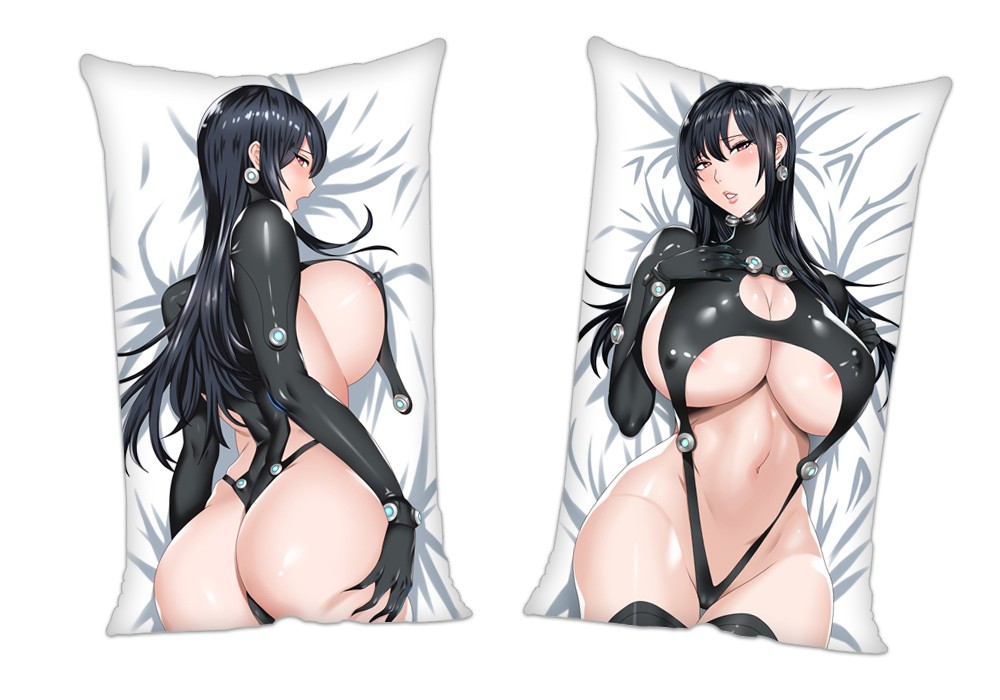 GANTZ Reika Shimohira Anime 2Way Tricot Air Pillow With a Hole 35x55cm(13.7in x 21.6in)