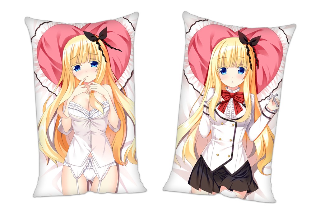 Kishuku Gakkou no Juliet Anime 2Way Tricot Air Pillow With a Hole 35x55cm(13.7in x 21.6in)