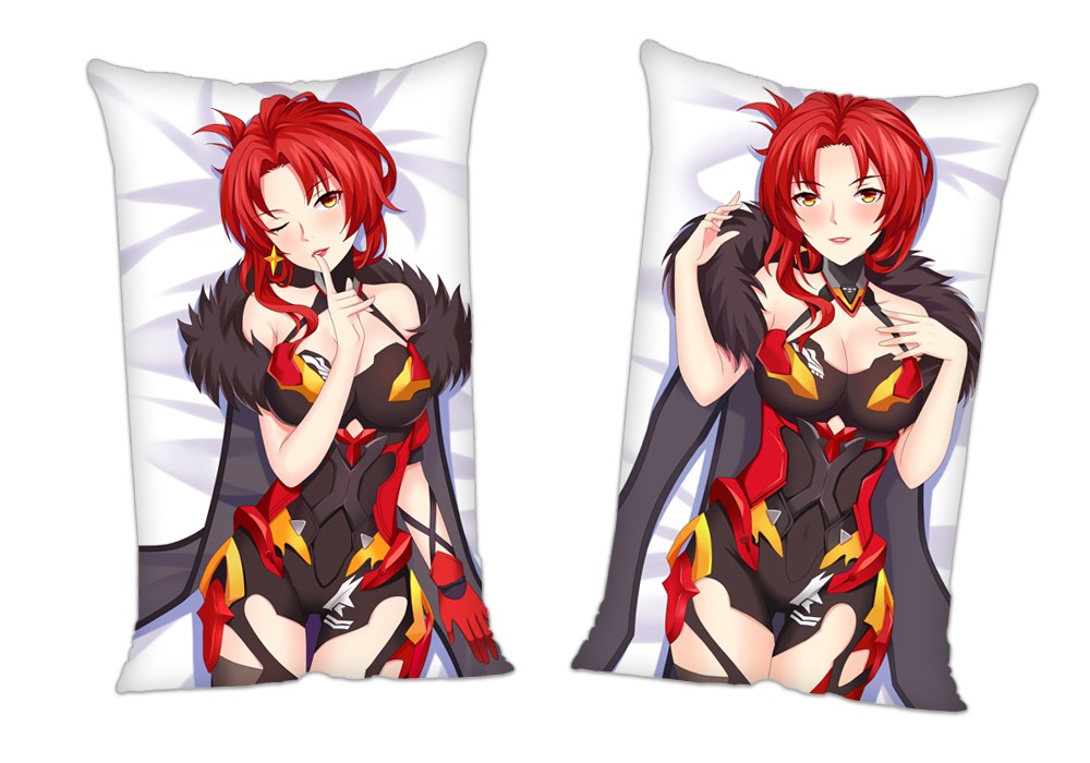 Honkai Impact 3rd Anime 2Way Tricot Air Pillow With a Hole 35x55cm(13.7in x 21.6in)