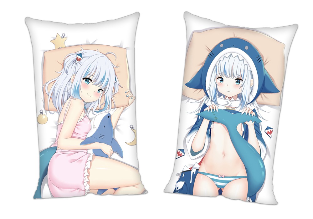 Virtual Youtuber Anime 2Way Tricot Air Pillow With a Hole 35x55cm(13.7in x 21.6in)