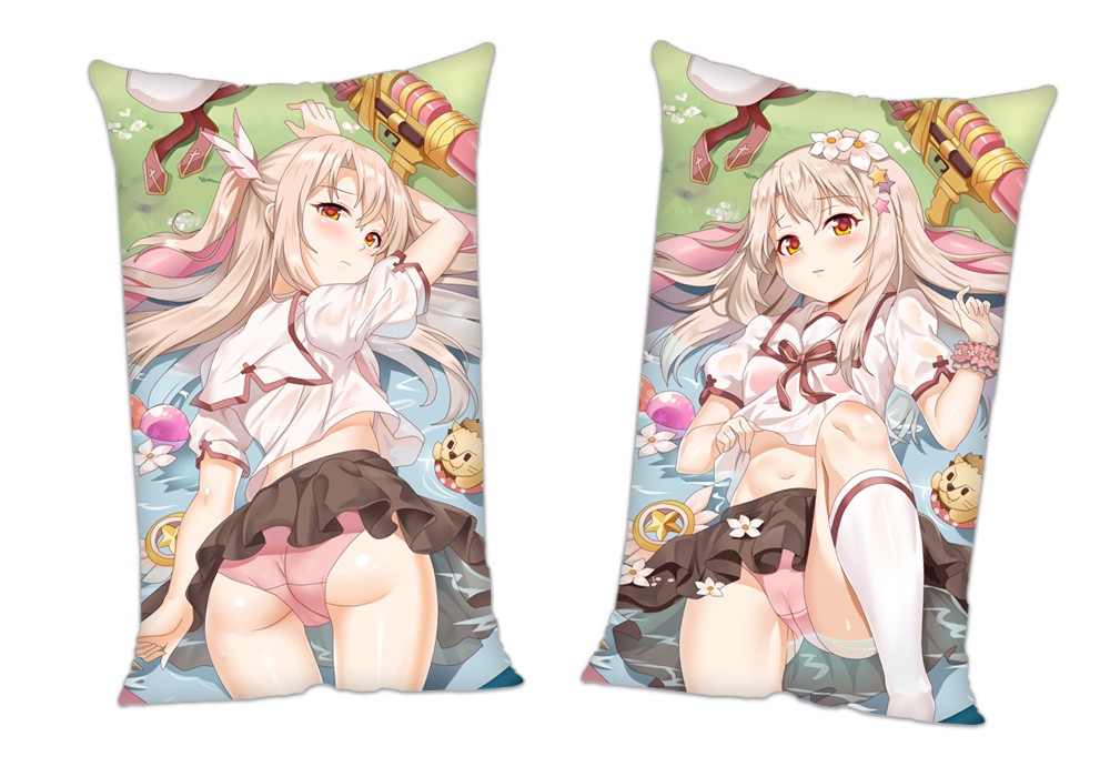Anime Fatekaleid liner Prisma Illya Anime 2 Way Tricot Air Pillow With a Hole 35x55cm