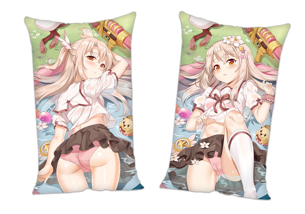 Anime Fatekaleid liner Prisma Illya Anime 2Way Tricot Air Pillow With a Hole 35x55cm(13.7in x 21.6in)