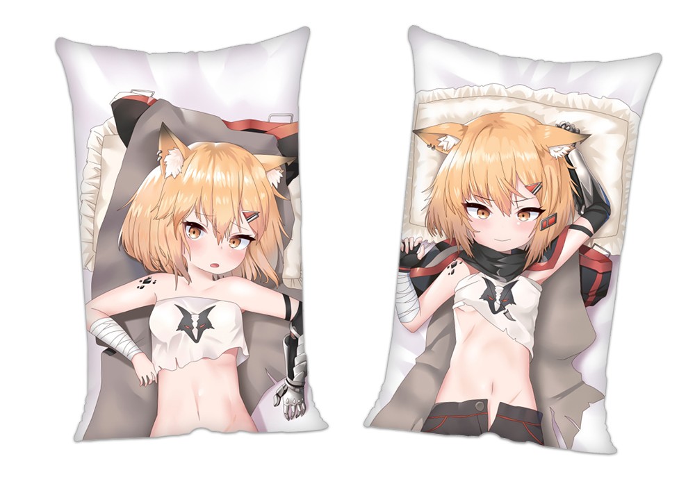 Arknights Suzuran Anime 2Way Tricot Air Pillow With a Hole 35x55cm(13.7in x 21.6in)