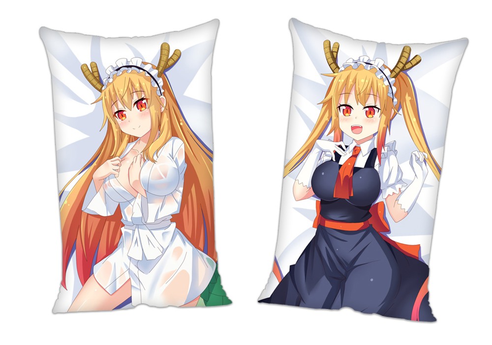 Tohru Miss Kobayashis Dragon Maid Anime 2Way Tricot Air Pillow With a Hole 35x55cm(13.7in x 21.6in)