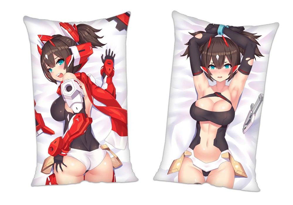 Megami Device Shura Ninja Anime 2Way Tricot Air Pillow With a Hole 35x55cm(13.7in x 21.6in)