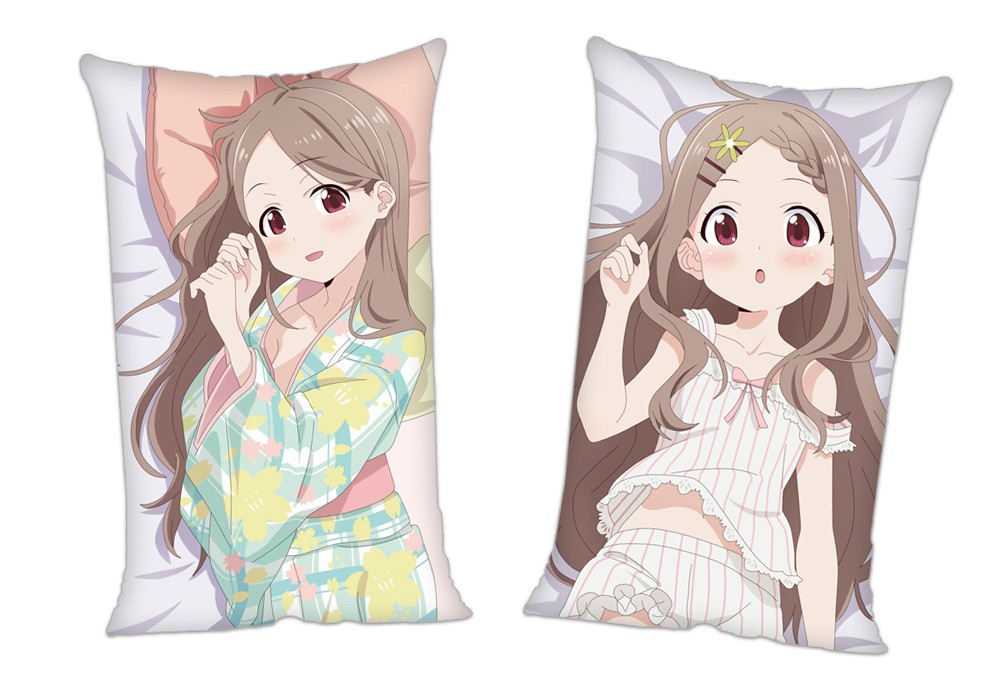 Encouragement of Climb Yukimura Aoi Anime 2Way Tricot Air Pillow With a Hole 35x55cm(13.7in x 21.6in)
