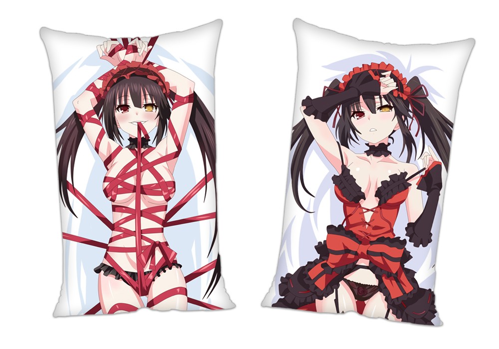 Date A Live Tokisaki Kurumi Nightmare Anime 2Way Tricot Air Pillow With a Hole 35x55cm(13.7in x 21.6in)