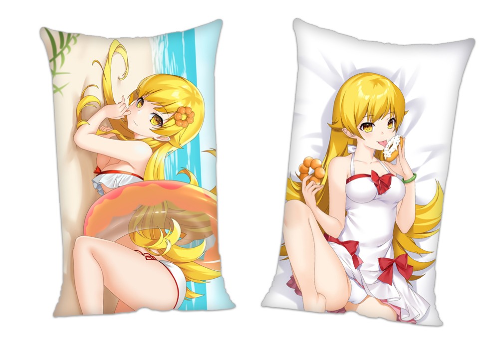 Bakemonogatari Shinobu Oshino Anime 2Way Tricot Air Pillow With a Hole 35x55cm(13.7in x 21.6in)