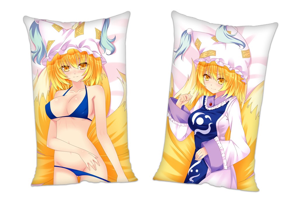 TouHou Project Yakumo Ran Anime 2Way Tricot Air Pillow With a Hole 35x55cm(13.7in x 21.6in)