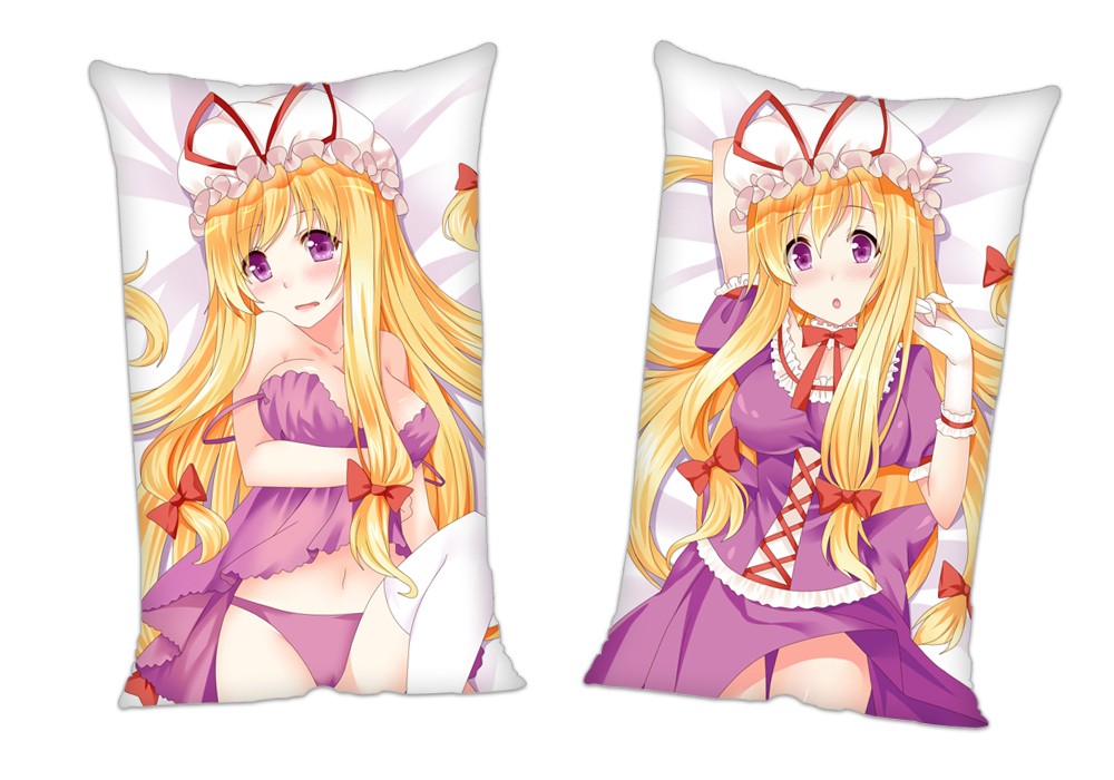 TouHou Project Yakumo Yukari Anime 2Way Tricot Air Pillow With a Hole 35x55cm(13.7in x 21.6in)