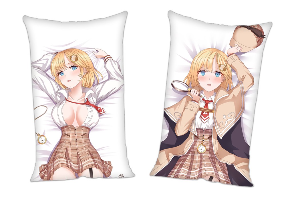 Virtual Youtuber Nijisanji Anime 2Way Tricot Air Pillow With a Hole 35x55cm(13.7in x 21.6in)