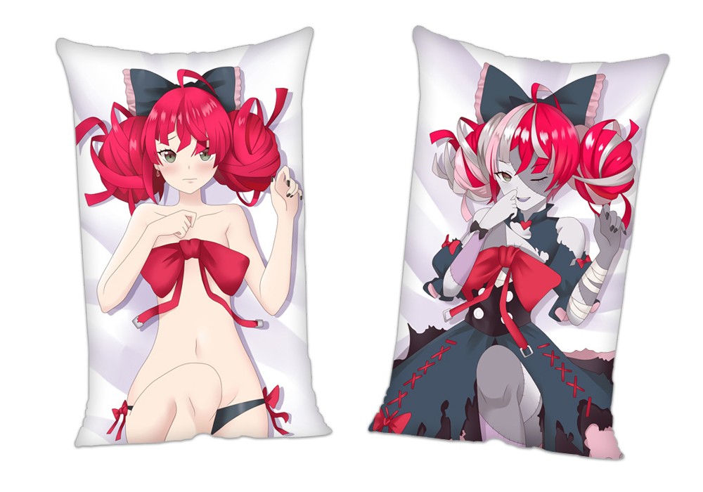 Virtual Youtuber Kureiji Ollie Anime 2Way Tricot Air Pillow With a Hole 35x55cm(13.7in x 21.6in)