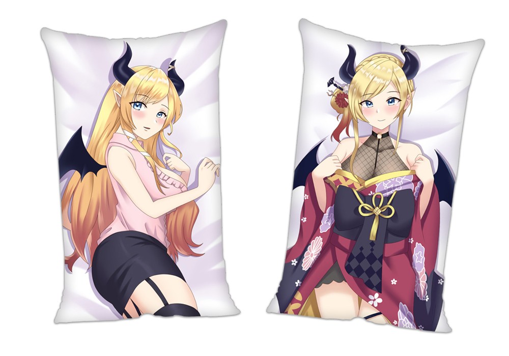 Virtual Youtuber Yuzuki Choco Anime 2Way Tricot Air Pillow With a Hole 35x55cm(13.7in x 21.6in)