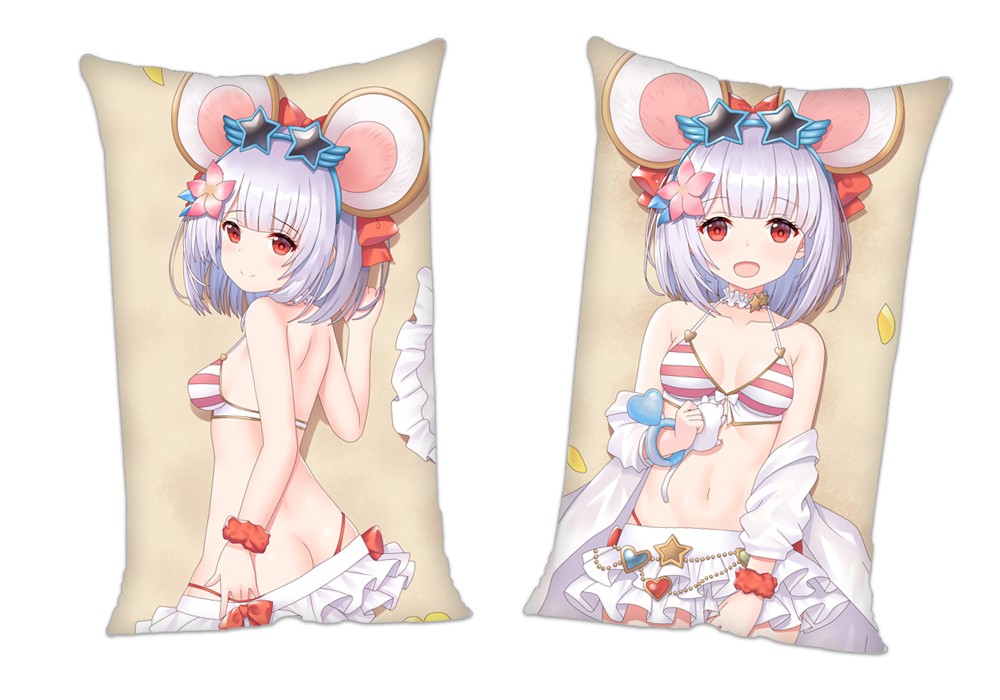 Granblue Fantasy Vikala Anime 2Way Tricot Air Pillow With a Hole 35x55cm(13.7in x 21.6in)