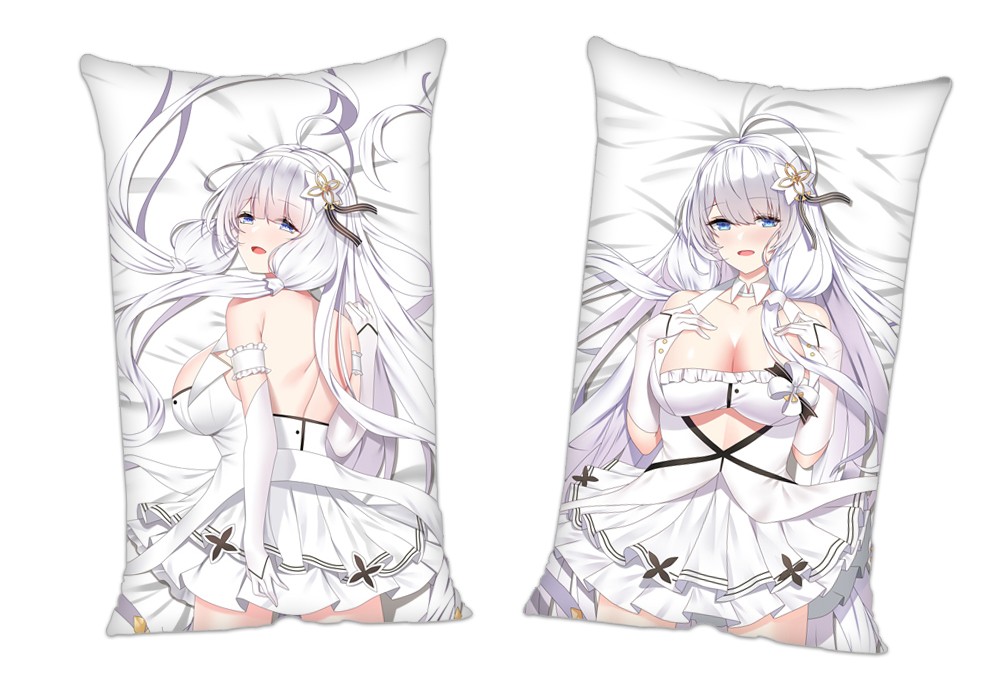 Azur Lane Illustrious Anime 2Way Tricot Air Pillow With a Hole 35x55cm(13.7in x 21.6in)