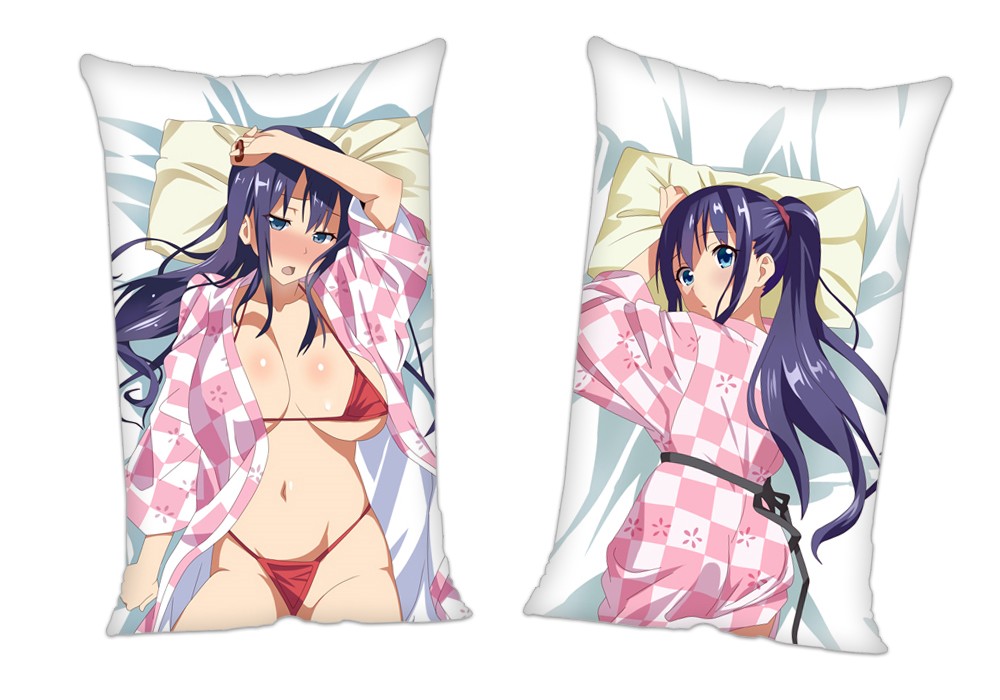 Maken ki Haruko Amaya Anime 2Way Tricot Air Pillow With a Hole 35x55cm(13.7in x 21.6in)