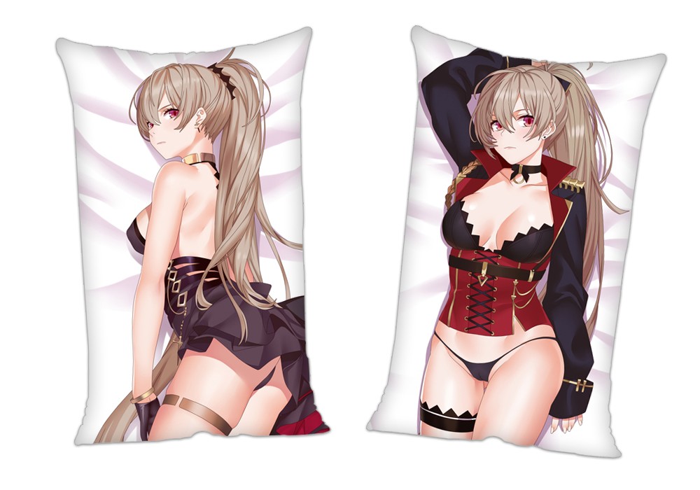 Azur Lane MNF Jean Bart Anime 2Way Tricot Air Pillow With a Hole 35x55cm(13.7in x 21.6in)